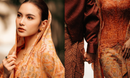 Lebaran Dengan Sentuhan Budaya: Gaya Mahalini & Rizky Febian