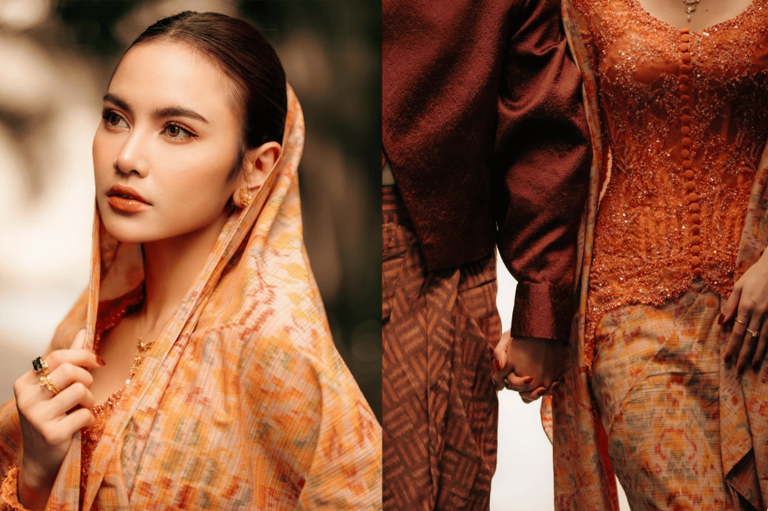 Lebaran Dengan Sentuhan Budaya: Gaya Mahalini & Rizky Febian