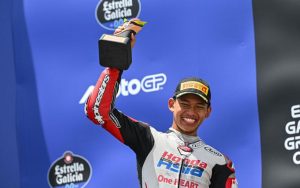 Podium Perdana! Veda Ega Tampil Brilian Di Moto3 Brasil 2026