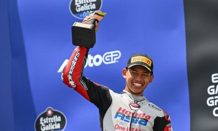 Podium Perdana! Veda Ega Tampil Brilian Di Moto3 Brasil 2026