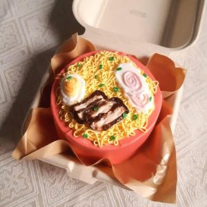 Bento Noodle Cake: Kuliner Kreasi Unik Dalam Bentuk Mini Cake