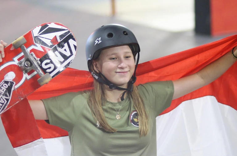 Ni Wayan Malana Fairbrother Lolos Final Skateboard Asian Games