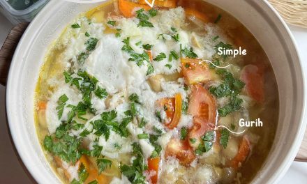 Makin Nikmat! Sup Telur Hangat Dengan Kuah Gurih Bikin Nagih